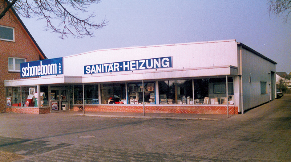 Die Ausstellung in der Harburger Str. 17a im Jahr 1984
